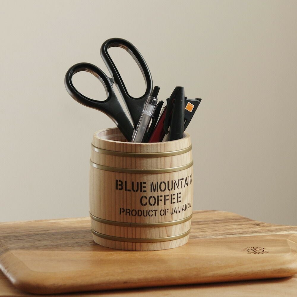 樽国産杉材Mサイズおしゃれディスプレイ店舗什器小物入れ木樽西海岸風インテリアコーヒー樽