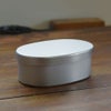 アルミ弁当箱・小判型L丸型内フタ付第一アルミニウム