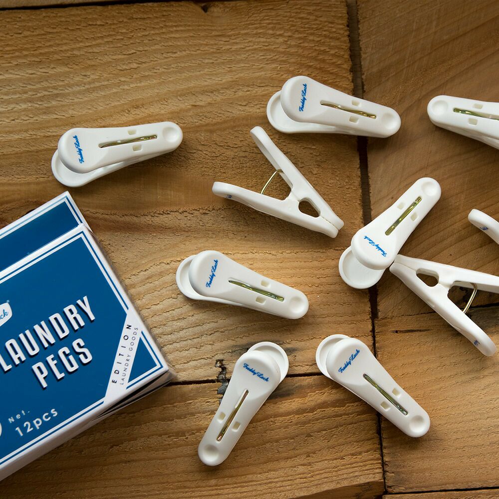 ランドリーピンチ12PフレディレックFREDDYLECK洗濯ばさみFL103