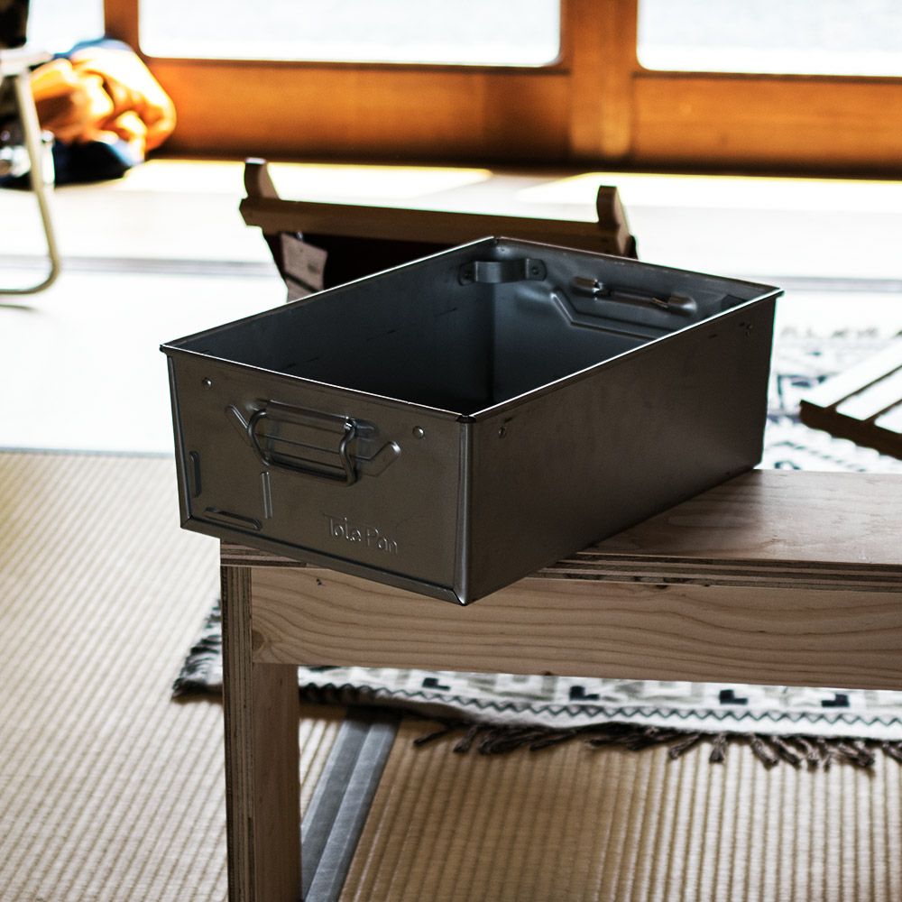 TOTEPANMetalTotePanTP2Mサイズトートパンスチールガーデニングキャンプアウトドア薪入れ