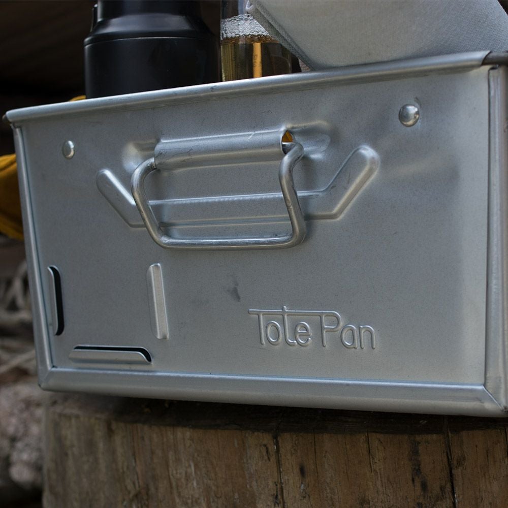 TOTEPANMetalTotePanTP3Lサイズトートパンスチールガーデニングキャンプアウトドア薪入れ