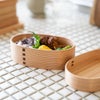わっぱ弁当ワッパMサイズ国産曲げわっぱ小判型弁当箱ランチボックス日本製鳥取智頭白木仕上げ