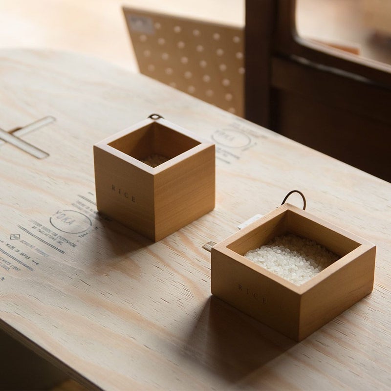 ライスメジャー一合升技物専科イブキクラフト木製