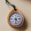 けやきコンパスW-1方位磁石木製けやき