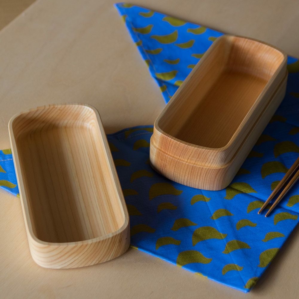 角田清兵衛商店紀州桧弁当箱くりぬき520mlTypeS-4