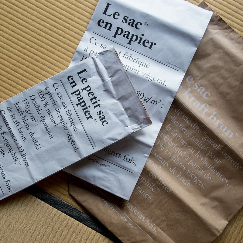 ペーパーバッグLbe-polesビーポール