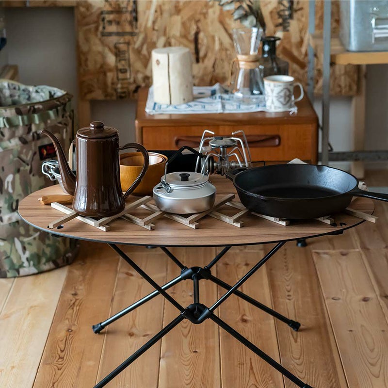 鍋敷き日本製オリジナルシリーズ木製ウッドおしゃれFlexPotStandポットスタンド敷物伸縮なべしきコースターサステナブル