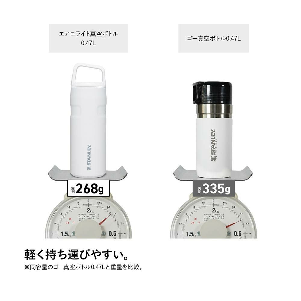 STANLEYエアロライト真空ボトル0.47Lスタンレー水筒軽量ボトル食洗機対応