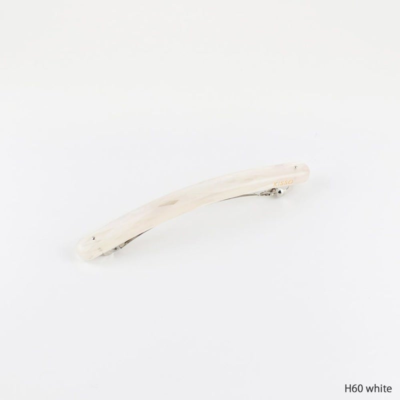 KISSOBarretteバレッタ日本製ヘアアクセサリー大きめ10.8cmおしゃれギフトプレゼント