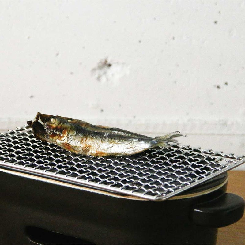 かもしか道具店陶の炭火コンロ角日本製耐熱陶器調理器具コンパクト