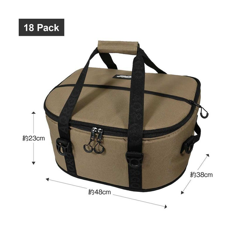 AOCoolers18パックワイドトランクソフトクーラーエーオークーラーズ
