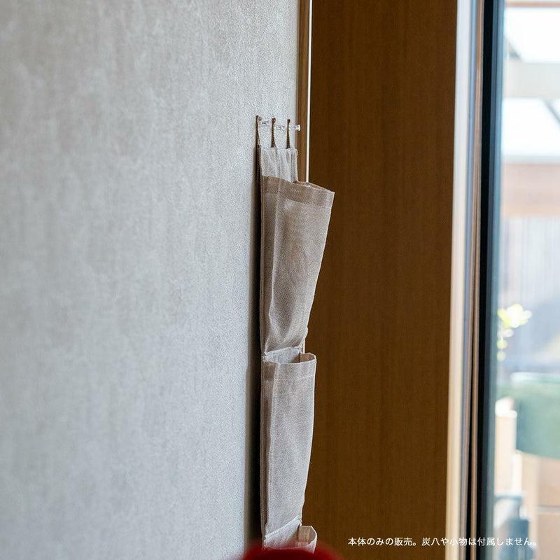 かや生地のウォールポケット吊り下げ消臭クローゼット車出雲屋幡井上