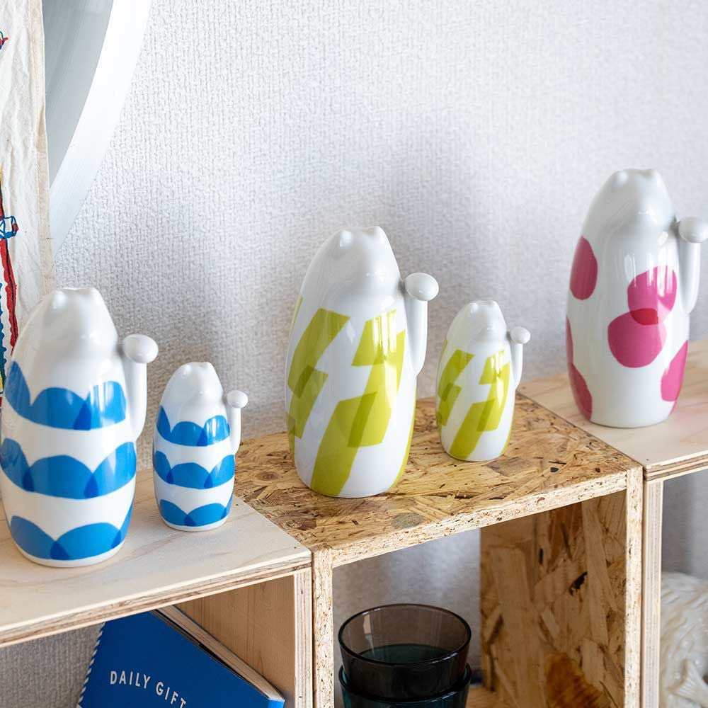 SETOMANEKI＆MASARUSUZUKI招き猫SETOMANEKI鈴木マサルコラボ北欧瀬戸焼インテリア縁起物ギフト日本製