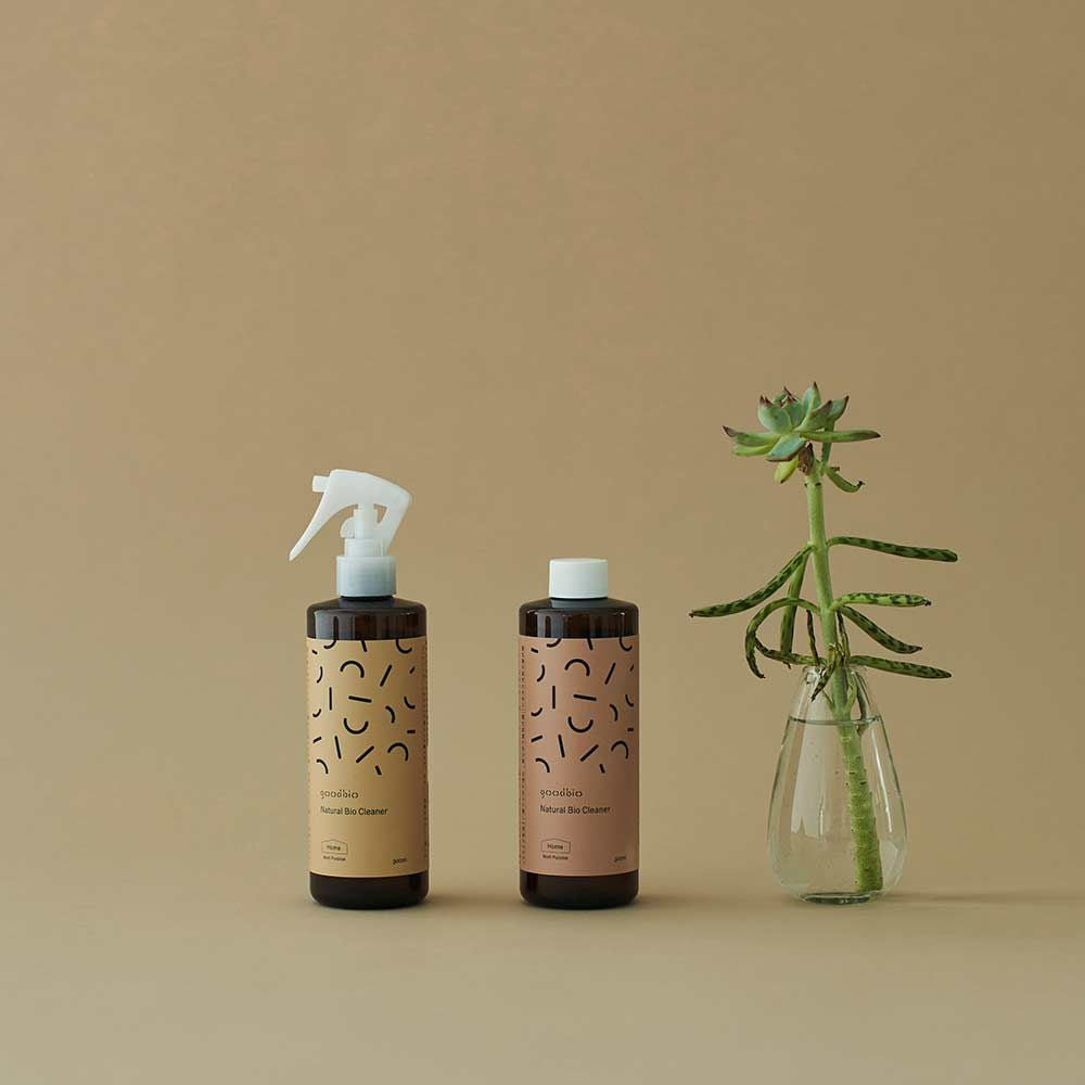 goodbioグッドバイオマルチクリーナースプレー濃縮原液浄化作用酵素弱アルカリ性尾賀亀微生物枯草菌分解皮脂油脂日本製常在菌