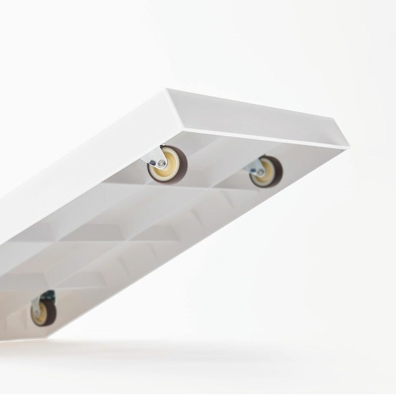 プラットフォームPlatformtidyティディキャスター付き平台車軽量静音荷台360度台車スムーズブラウングレーホワイトトレイトレーワゴンキャリーシンプル