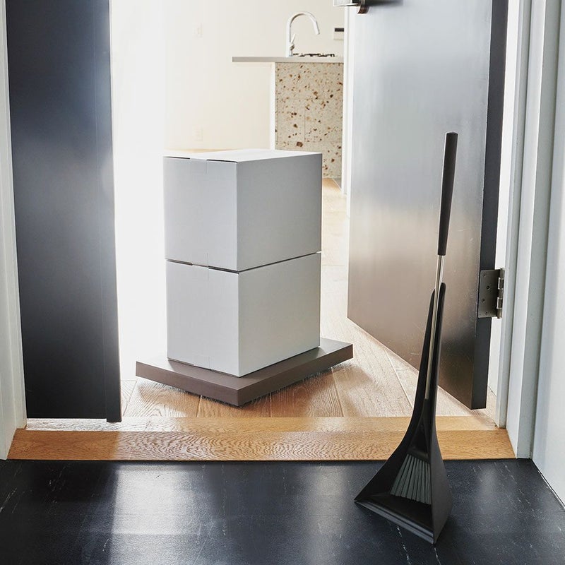 プラットフォームPlatformtidyティディキャスター付き平台車軽量静音荷台360度台車スムーズブラウングレーホワイトトレイトレーワゴンキャリーシンプル