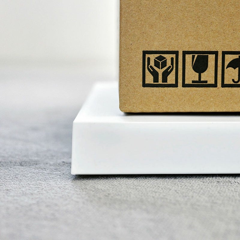 プラットフォームPlatformtidyティディキャスター付き平台車軽量静音荷台360度台車スムーズブラウングレーホワイトトレイトレーワゴンキャリーシンプル