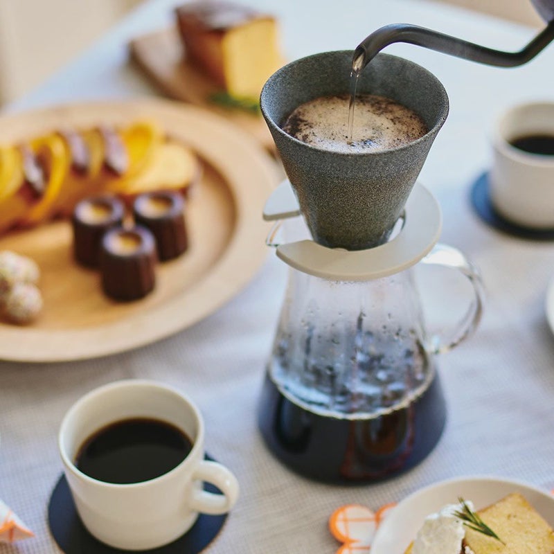 cerapottaセラミックコーヒーフィルターceramiccoffeefilterセラポッタ日本製コーヒー珈琲波佐見焼ドリップコーヒーペーパーレス繰り返し使える円錐陶器ハンドドリップ