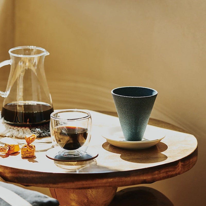 cerapottaセラミックコーヒーフィルターceramiccoffeefilterセラポッタ日本製コーヒー珈琲波佐見焼ドリップコーヒーペーパーレス繰り返し使える円錐陶器ハンドドリップ