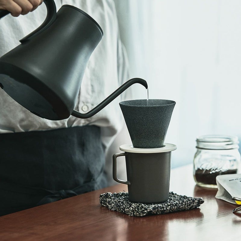 cerapottaセラミックコーヒーフィルターceramiccoffeefilterセラポッタ日本製コーヒー珈琲波佐見焼ドリップコーヒーペーパーレス繰り返し使える円錐陶器ハンドドリップ