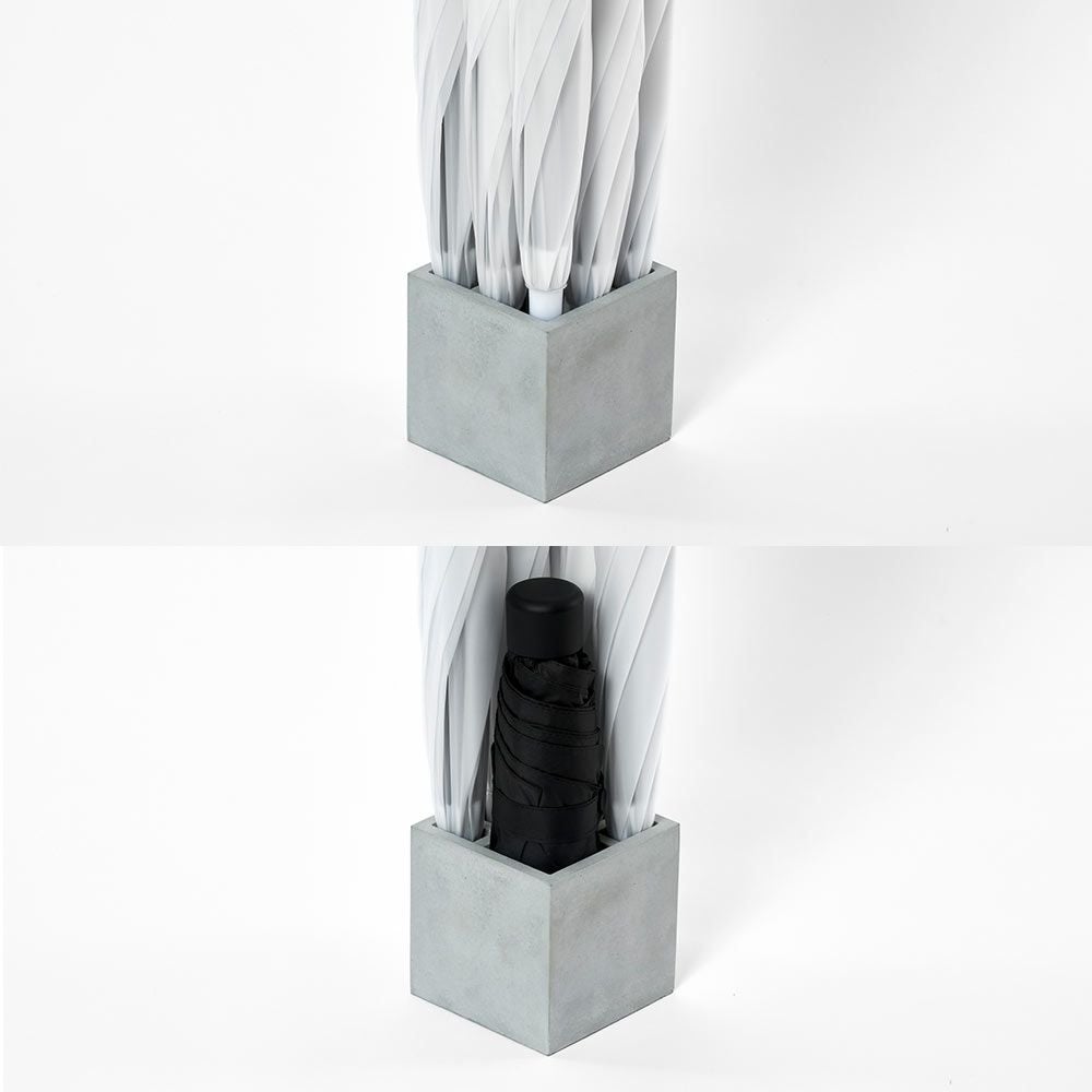 スプラッシュスクエアモルタルSPLASHSquareMortar+dプラスディー日本製傘立てかさたてアンブレラスタンド長傘折りたたみ傘日傘玄関収納スリム省スペースシンプル