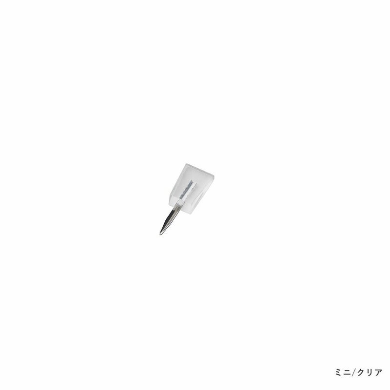 ニンジャピンミニ12個入NinjapinMini12pcs忍者日本製+dブラッククリアホワイト押しピン画鋲小さい目立たない賃貸新築シンプルhconcept