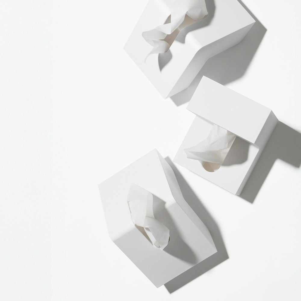 フォリオFolio日本製+dブラックホワイトグレーティッシュケースtissuecaseデザイン雑貨ティッシュBOX省スペース二つ折りシンプルhconcept