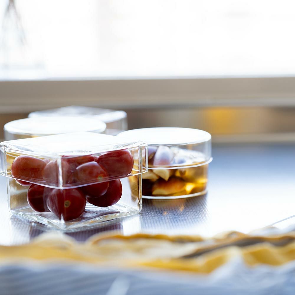 木村硝子店ベジマルベジカク保存容器ガラス容器タッパー作り置きクリア容器作り置き常備菜ピクルス