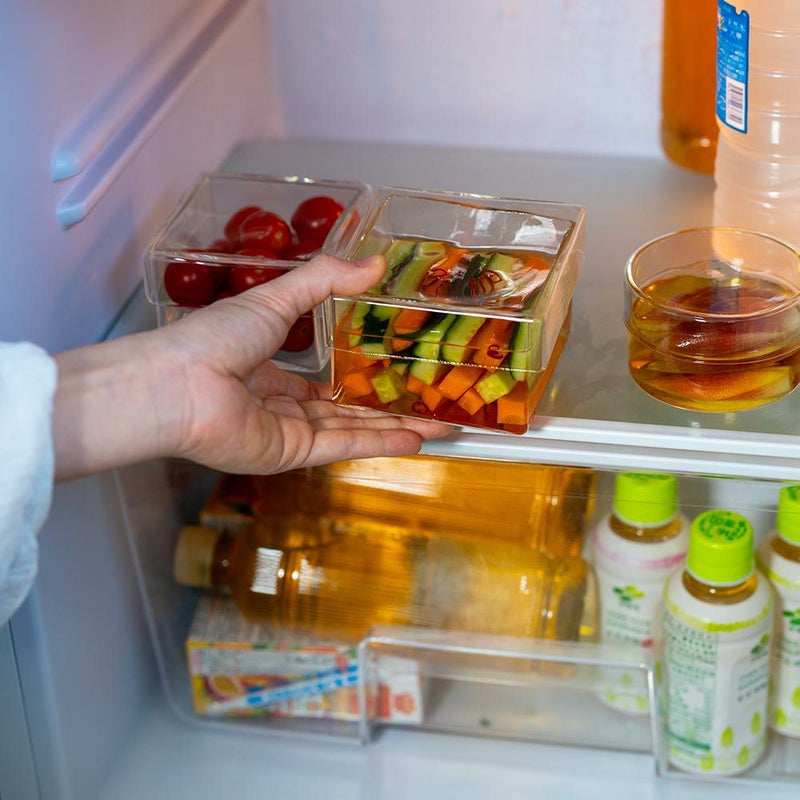 木村硝子店ベジマルベジカク保存容器ガラス容器タッパー作り置きクリア容器作り置き常備菜ピクルス