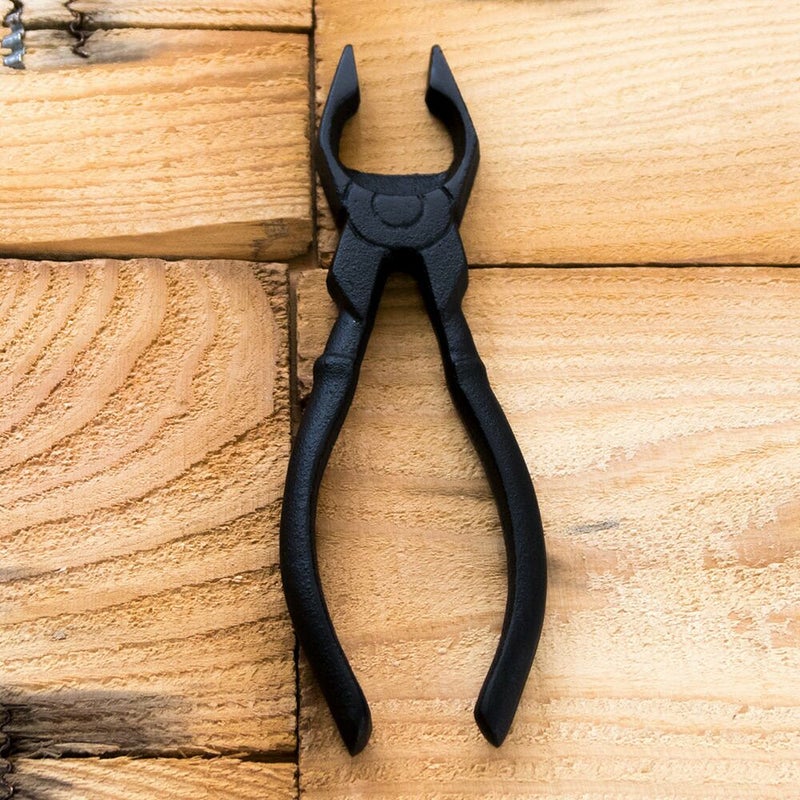 栓抜アイアンモチーフスパナ鉄製瓶ビール