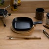 TOOLSBAKEPANベイクパンSサイズ蓋付ツールズアウトドア四角キャンプグランピングベランピングイブキクラフト伊吹クラフト陶器製日本製