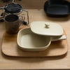 TOOLSBAKEPANベイクパンSサイズ蓋なしツールズアウトドア四角キャンプグランピングベランピングイブキクラフト伊吹クラフト陶器製日本製
