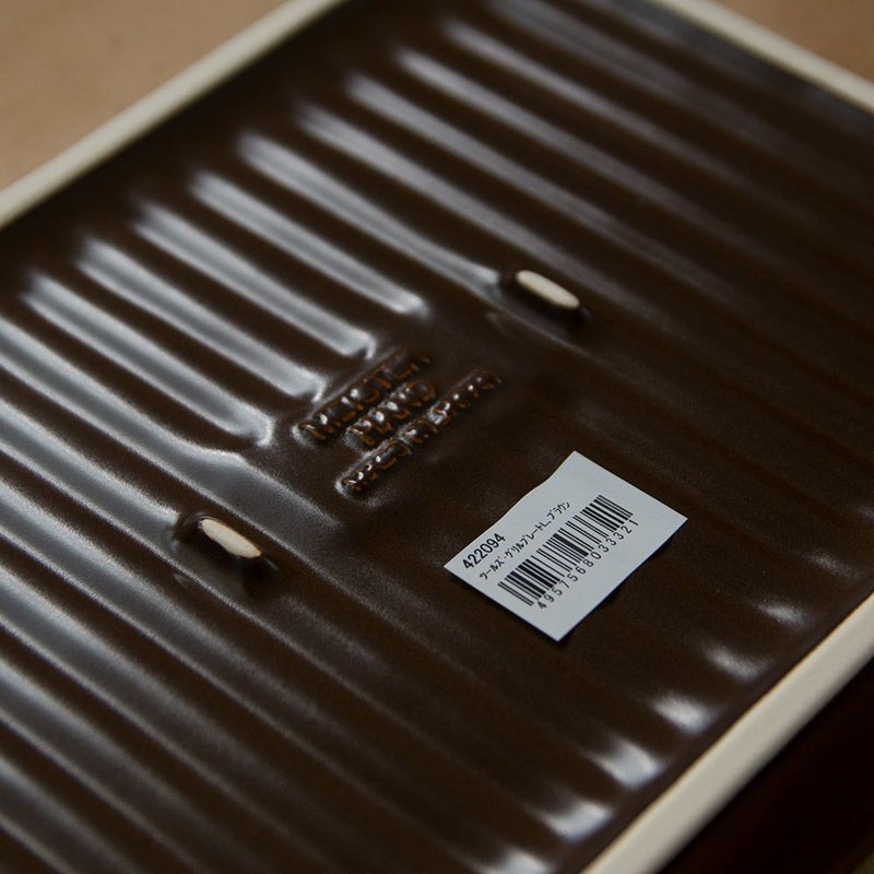 TOOLSグリルプレートLサイズツールズアウトドア焼き魚キャンプグランピングベランピングイブキクラフト伊吹クラフト陶器製日本製