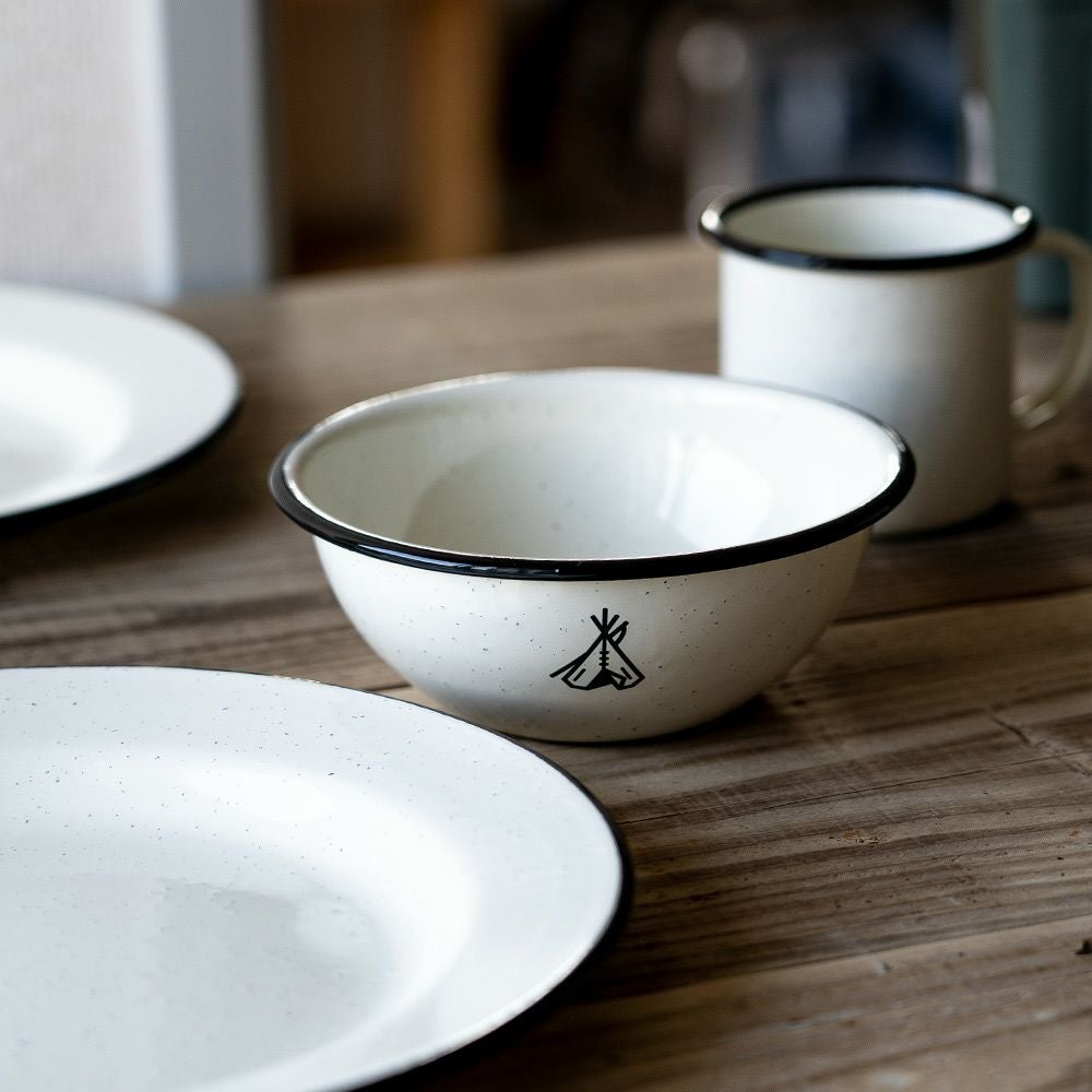 ペンドルトンPENDLETONキャンプエナメルセットXW713PENDLETONCAMPENAMELWEREマグカップディナープレートボウル食器6点set