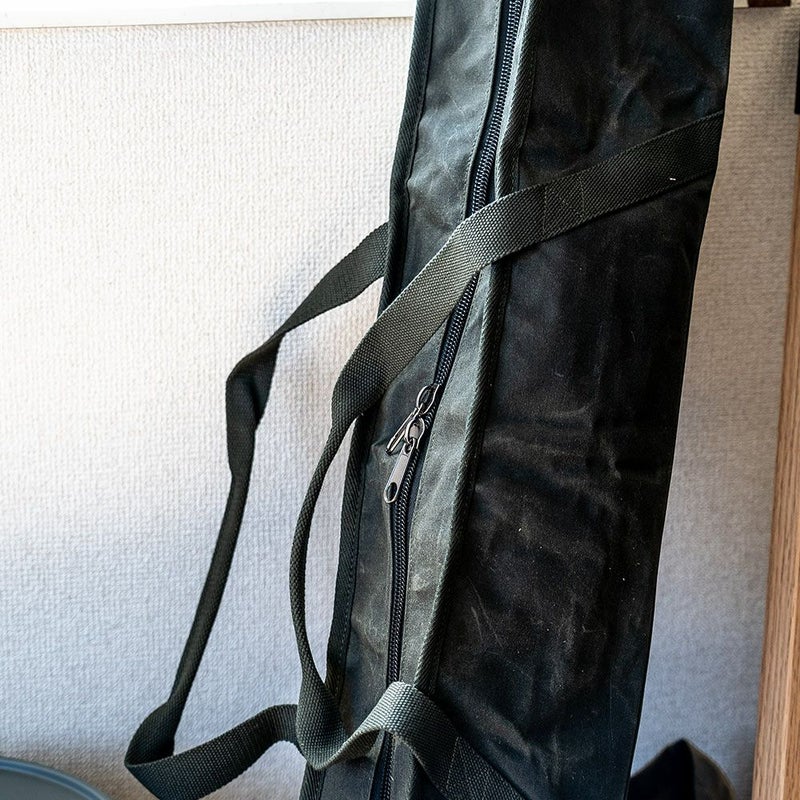 asobitoポールケースオリーブキャンプアウトドアテントポール収納ポール収納ポール入れタープポール長尺収納