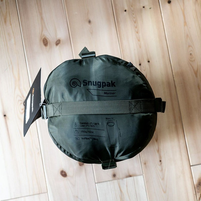 Snugpakマリナーマミーライトジップスナグパック寝袋シュラフマミー型