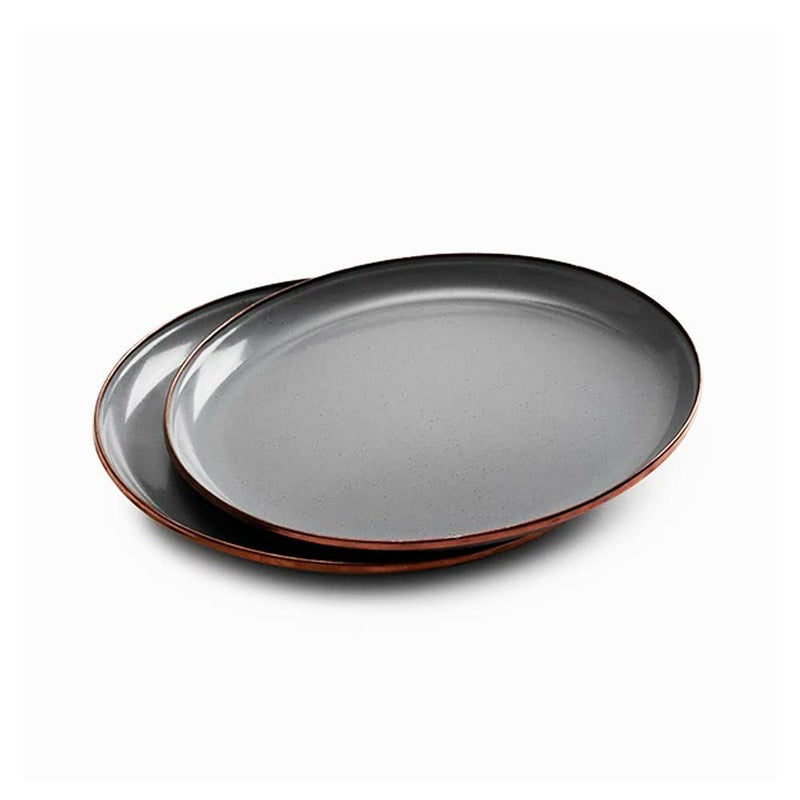 BAREBONESエナメルプレート2個セットベアボーンズアウトドアキャンプお皿