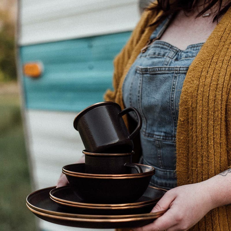 BAREBONESエナメルカップ2個セットベアボーンズアウトドアキャンプマグカップ