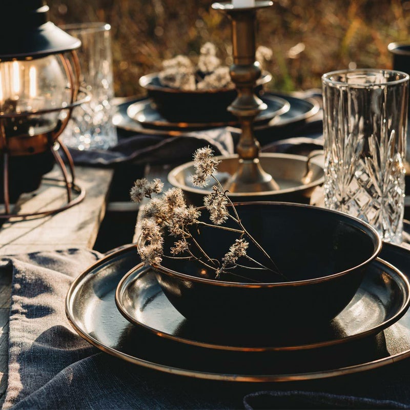 BAREBONESエナメルボウル2個セットベアボーンズアウトドアキャンプお皿