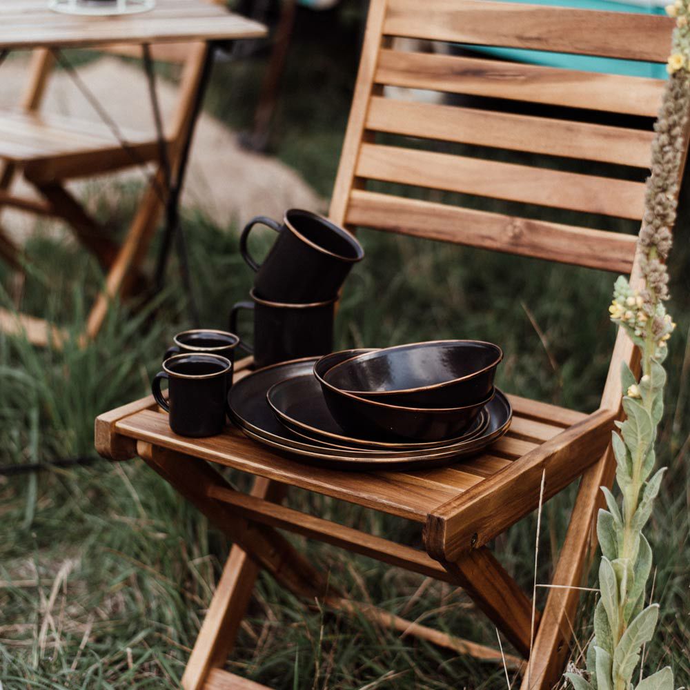 BAREBONESエナメルボウル2個セットベアボーンズアウトドアキャンプお皿