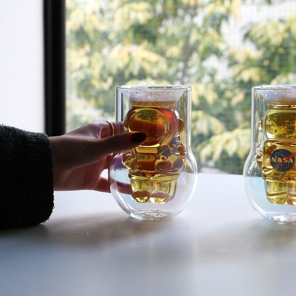 NASAAstronautDoubleWallGlassesナサアストロノーツダブルウォールグラス