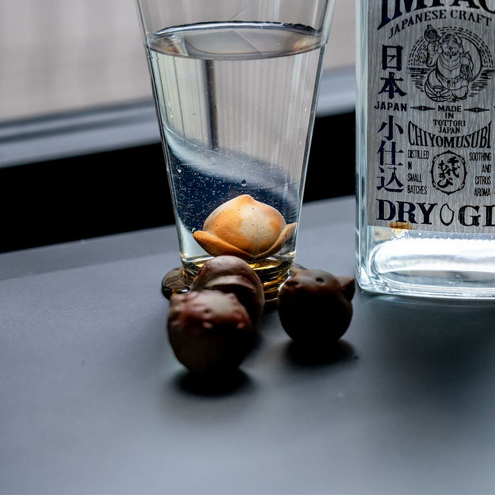 桃太郎備前玉6個セット岡山備前焼浄化炊飯