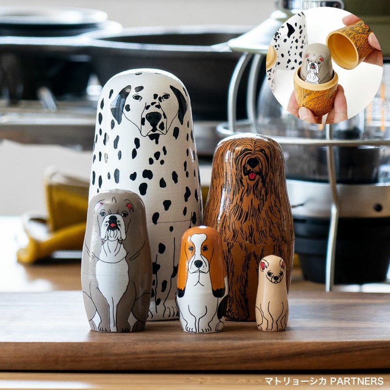 マトリョーシカPARTNERSMIDORIKOMATSUDETAILロシア人形