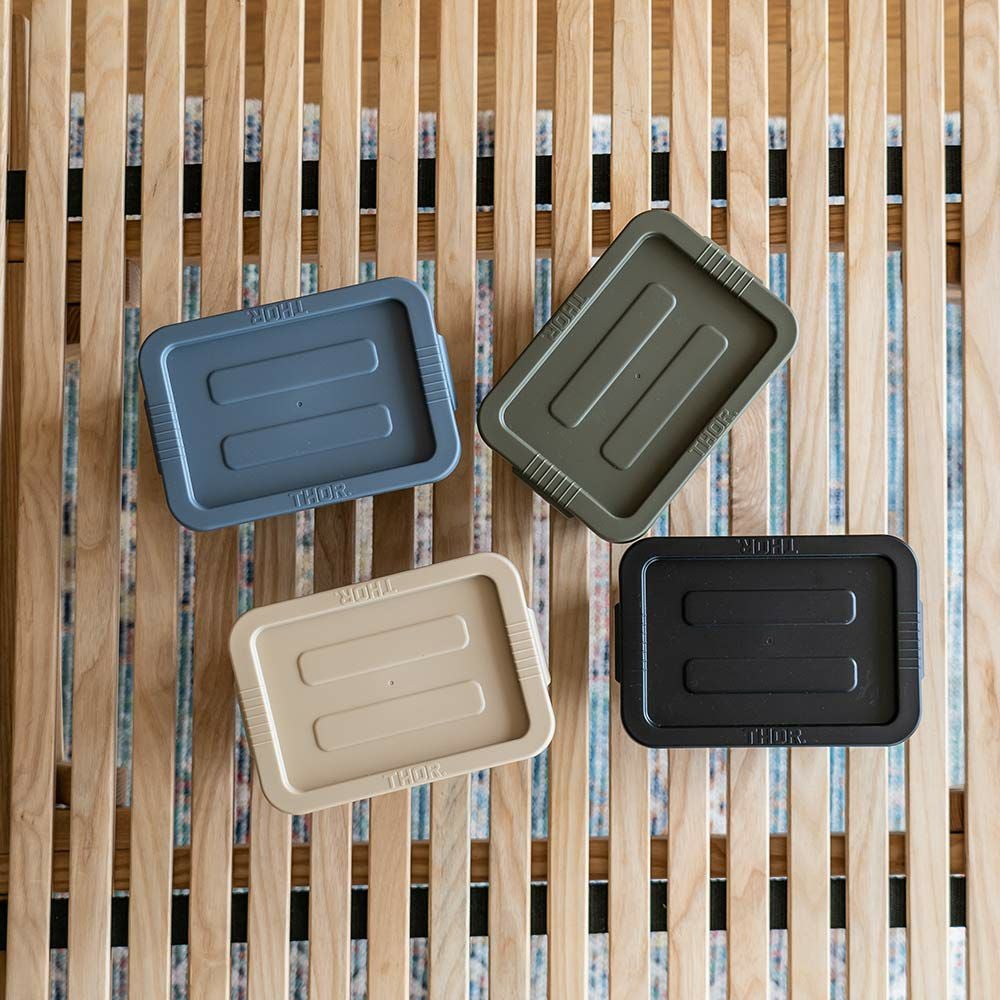 ThorMiniTotesWithLid卓上コンテナボックス収納