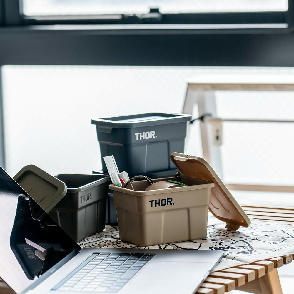 ThorMiniTotesWithLid卓上コンテナボックス収納