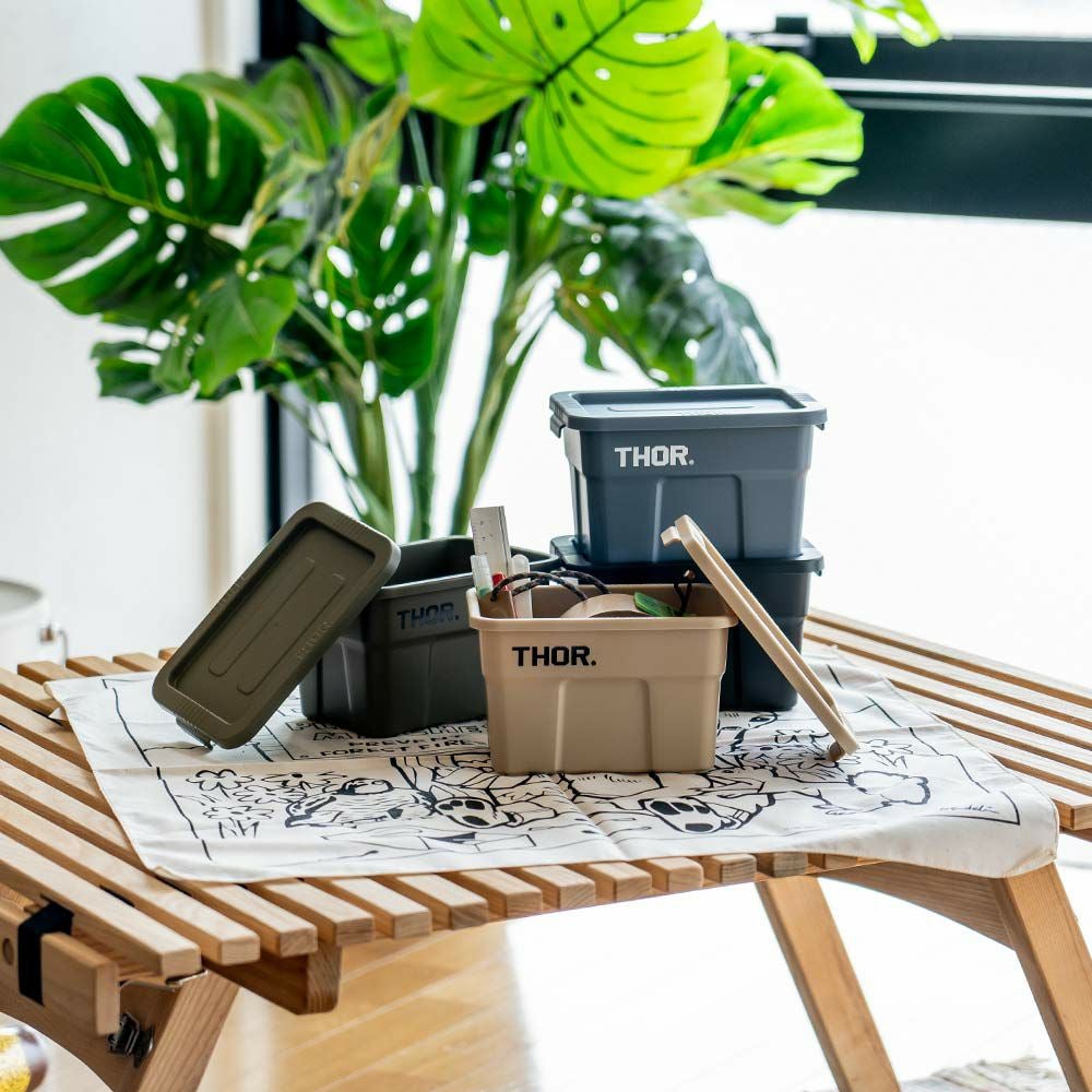 ThorMiniTotesWithLid卓上コンテナボックス収納