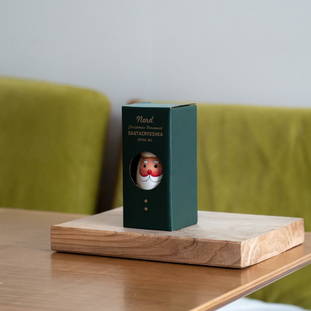 SANTACRYOSHKANORDマトリョーシカサンタクロースクリスマスDETAILオブジェ北欧