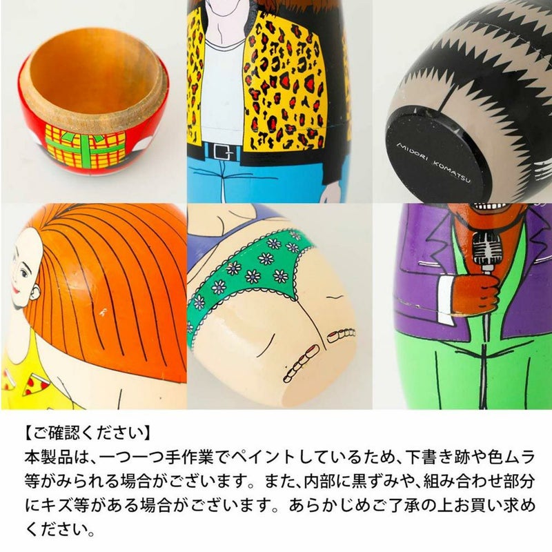 SANTACRYOSHKALOVEマトリョーシカサンタクロースクリスマスDETAILオブジェ北欧