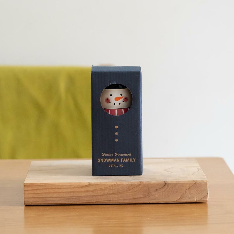 SNOWMANFAMILYマトリョーシカスノーマンファミリーDETAIL雪だるまオブジェ北欧