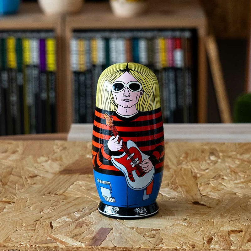 マトリョーシカ27MIDORIKOMATSUDETAILオブジェロックスターミュージシャン